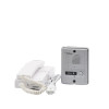 KOCOM KDP-601A1M/MS2D Kit de audio portero (interfon) con un auricular (expandible hasta 3 auriculares), Frente metálico resistente con auricular incluido,Relé de salida para contrachapa, cerradura magnética. KOCOM KDP-601A1M/MS2D Kit de audio portero (interfon) con un auricular (expandible hasta 3 auriculares), Frente metálico resistente con auricular incluido,Relé de salida para contrachapa, cerradura magnética.