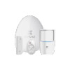 EZVIZ BS-113A Kit de Alarma Inalámbrico/ Incluye: 1 Hub, 1 Sensor PIR, 1 Detector de movimiento con acelerómetro y 1 Control Remoto/ Monitoreo por aplicación móvil EZVIZ