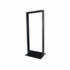 LINKEDPRO EIRL-5524 Rack de 2 Postes 19” 24U Acero con Base Tipo L