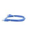 LINKEDPRO LP-UT6-100-BU Cable de parcheo UTP Cat6 - 1 m - azul Cumple normas IEEE 802.3/3u/3ab para LAN Transmisión de datos 10/100/1000 Base-TX, supera 1 Gbps Impedancia característica de 100 Ohms