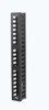 LINKEDPRO LPVM21U Organizador de Cable Vertical de 21 Unidades Rack Sencillo, Compatible con Racks Serie EIRL y EIQR