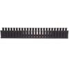 PANDUIT G3X3BL6 Canaleta Ranurada PVC 3x3” 1.82 m Negra Tipo G sin Tapa