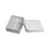 PRECISION PST-1924-E Gabinete de Plástico IP55 (190X240X95 mm). Protección EMI. Para Instalaciones Comerciales, Residenciales e Industriales. Incluye Tornillería para su Tapa. Operación de -40 a 120°C de temperatura