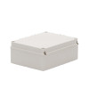 PRECISION PST-1924-E Gabinete de Plástico IP55 (190X240X95 mm). Protección EMI. Para Instalaciones Comerciales, Residenciales e Industriales. Incluye Tornillería para su Tapa. Operación de -40 a 120°C de temperatura