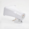 S-FIRE SF-581A Sirena de 2 tonos 30 W/ Sonido 118 dB.Tecnología avanzada para interior y exterior Fácil montaje, instalación simplificada Consumo eficiente: 1200 mA a 12 VCC Dimensiones compactas: 200x149x240 mm.