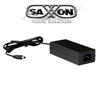 SAXXON PSU1204D - Fuente de poder regulada de 12 Vcc 4.1 Amperes/ Con Cable de 1.2 Metros/ Para Usos Multiples: Sistemas de CCTV, Acceso, ETC/ Certificación UL.