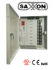 SAXXON PSU1213D8H- Fuente de Poder Profesional de 11 a 15 vcd/ 13 Amperes/ Para 8 Cámaras Hasta 4k/ 1.6 Amperes por Canal/ Protección contra Sobrecargas/ Filtro de Ruido por Canal/ Uso rudo/