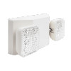 SFIRE SF700W Luz LED de Emergencia Dual LED /150 lúmenes/Luz fría/Batería de Respaldo Incluida/Botón de test.