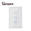 SONOFF T2US3C Apagador inteligente de pared touch WiFi 3 canales