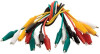 STEREN CAI-201 Juego de 10 Cables Caimán Tipo Cocodrilo