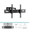 STEREN STV-116 Soporte para pantallas de 32" a 83" con doble brazo articulado/ Diseñado para sostener pantallas de 32 hasta 83 pulgadas (81,28 a 210,802 cm) con un peso máximo de 50 kg.