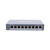 Switch Monitoreable PoE+ 8 Puertos 100 Mbps PoE+ con 1 Puerto Uplink Gigabit