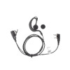 TXPRO TXEHK Micrófono - audífono de solapa ajustable al oído para KENWOOD TK3230/ 3000/ 3402/ 3312/ 3360/ 3170, NX240/ 340/ 220/ 320/ 420