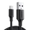UGREEN 20884 Cable USB-A a USB-C | 2 Metros | Carga y Sincronización de Datos | Carga Rápida 60W | Datos 5 Gbps | QC 3.0/2.0 | FPC | AFC | Protección Integrada | Duradero y Flexible| Caja ABS | Cubierta de TPE | Color Negro.