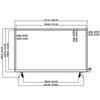 DAHUA DHI-LM32-F200 - Pantalla FHD de 32 pulgadas con resolución 1920×1080, diseñada para uso 24/7. Ofrece 240 cd/m² de brillo, entradas HDMI, VGA, USB, altavoces integrados y control remoto