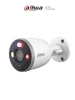 DAHUA DH-F3D-PV - Cámara IP Bullet WiFi de 3 Megapixeles full color + iluminador dual inteligente/ Alarma de luz y sonido/ Detección de humanos y vehículos/ Audio de dos vías/ 30m de IR y luz visible/ IP67