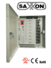SAXXON PSU1213D8H- Fuente de Poder Profesional de 11 a 15 vcd/ 13 Amperes/ Para 8 Cámaras Hasta 4k/ 1.6 Amperes por Canal/ Protección contra Sobrecargas/ Filtro de Ruido por Canal/ Uso rudo/
