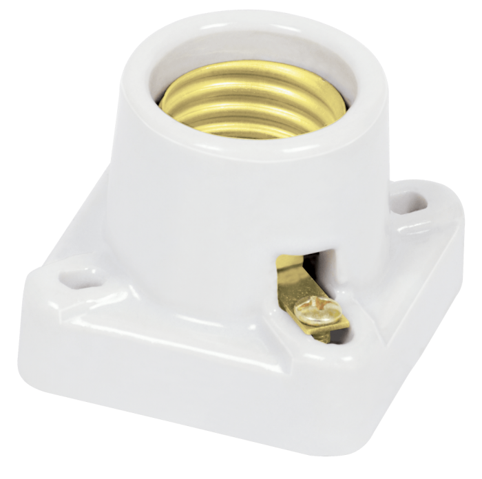 TRUPER POPO-11 PORTALAMPARA PORCELANA