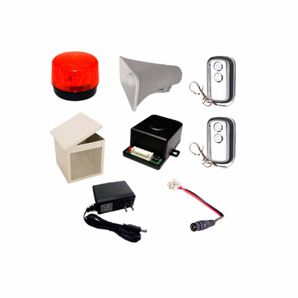 ALARMA VECINAL 2 CONTROLES INALAMBRICOS 