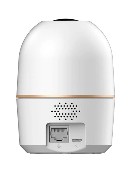 DAHUA DH-H5A - Cámara IP Domo Motorizado Wifi de 5 Megapíxeles con IA, autotracking, audio bidireccional (micrófono y altavoz), sirena, IR de 10 m, ranura MicroSD