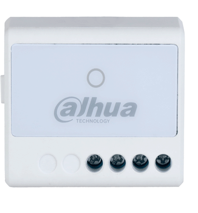 DAHUA DHI-ARM7012-W2 - Interruptor Inalámbrico/ 1 Salida de Relevador NO/NC de 100–240 VAC Max 13 A/ Entrada de 100-240 Vca 50/60 Hz/ Comunicación Estable/ Detector de Interferencias/ Indicador de Estatus