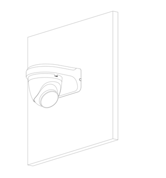 DAHUA HAC-HDW1801TQN-A - Camara Domo 4k/ 8 Megapixeles con Microfono Integrado/ Lente de 2.8mm/ 106 Grados de Apertura/ IR de 40 Metros/ Super Adapt/ Instalación Rapida/ WDR Real de 120 dB/ IP67/ Soporta: CVI/CVBS/AHD/TVI.