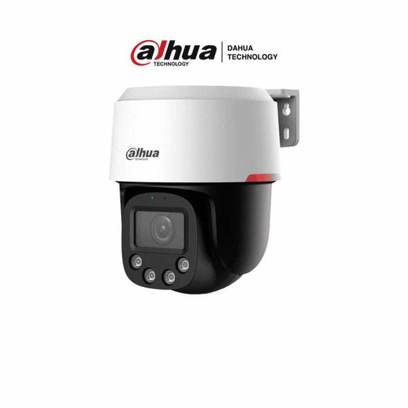 DAHUA DH-SD2C400NA-B-PV-0400-S2-PRO Cámara IP PT de 4MP ofrece visión WizColor/ SMD3.0/ Protección perimetral/ audio bidireccional, detección de humanos, ranura MicroSD, IP66 y PoE