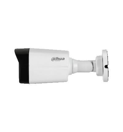 DAHUA HAC-HFW1500TL-A-28 - Camara Bullet de 5 Megapixeles/ Microfono Integrado/ Lente de 2.8mm/ IR de 80 Mts/ IP67/ Starlight/ CVI/CVBS/AHD/TVI.