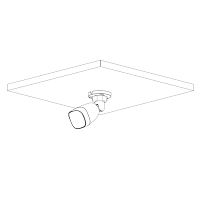 DAHUA HAC-HFW1801CN-A-0280B-S2 - Cámara Bullet 4k con Micrófono Integrado/ 8 Megapixeles/ Lente de 2.8 mm/ 106 Grados de Apertura/ 30 Metros de IR/ WDR Real de 120 dB/ Soporta: CVI/TVI/AHD/CVBS/