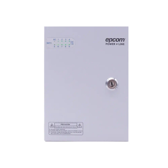 Epcom XP9DC16HD Fuente PREMIUM/ 11-15 V/ 9 canales/ 16 A/ Alta tecnología en seguridad/ Doble ventilador/ Hasta 1.8 Amperes por Salida/ Filtro de ruido por canal/ Diseño de alta gama