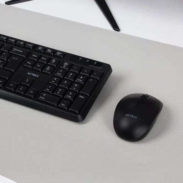 ACTECK AC-931755 Combo Inalámbrico Teclado y Mouse Creator MK440 Negro
