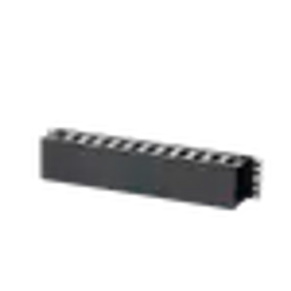 LINKEDPRO LP-ORG-02 Organizador de Cables Horizontal de 2U para Rack de 19", Fabricado en Polímero Resistente a Deformaciones y Rayones, Pintura negra electrostática para mayor durabilidad Material de plástico ABS resistente  LINKEDPRO LP-ORG-02 Organizador de Cables Horizontal de 2U para Rack de 19", Fabricado en Polímero Resistente a Deformaciones y Rayones, Pintura negra electrostática para mayor durabilidad Material de plástico ABS resistente