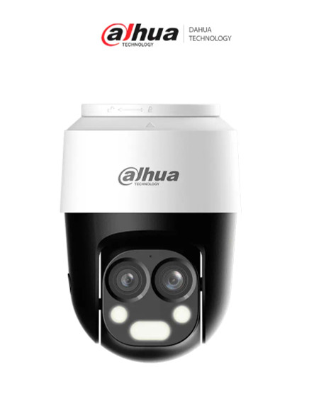 DAHUA HAC-PT1200B-IL-A-E2Z - Cámara PT Dual de 2 Megapíxeles/ HDCVI X PLUS/ 6x Zoom Hibrido 2 Lentes/ Lentes de 2.8mm y 6mm/ Angulo de 109 y 47.2 mm/ Iluminador Dual Inteligente 50 Mts/ Micrófono Integrado/ Super Adapt/ IP66.