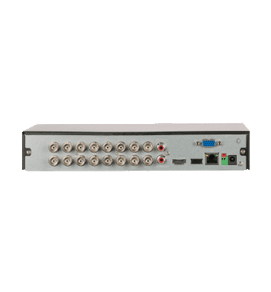 DAHUA XVR5116HS-I3 - DVR 16 Canales 5 Megapixeles Lite WizSense/ H.265+/ 16 Canales +8 IP/ Hasta 24 Canales IP/ 2 Canales de Reconocimiento Facial/ SMD Plus/ Protección Perimetral/ 1 Sata/ Soporta CVI/AHD/TVI/ CVBS e IP/ IoT&POS.