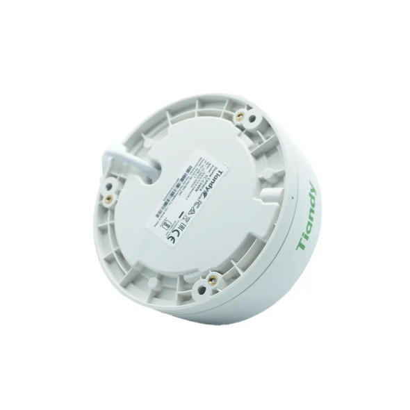  TIANDY TC-C34KN Spec:I3/E/Y/C/2.8mm/V4.3 4MP Fixed IR Dome Camera carcasa de plástico • Hasta 4MP,2688×1520@25fps S+265/H.265/H.264B/H.264M/H.264H • Color:0.02Lux@(F1.6,AGC ON),B/N:0Lux con IR Alcance IR de hasta 30 m • Micrófono integrado.DC12V±25