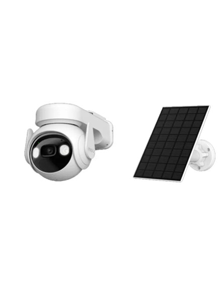 IMOU CELL PT 4G CON PANEL ( KIT/IPC-K9EN-3T0TE-AM/FSP12-TYPEC) - Cámara Cell PT 4g de 3MP con panel solar, lente de 3.6mm y 88° de apertura, audio bidireccional y sensor PIR integrado para seguridad avanzada