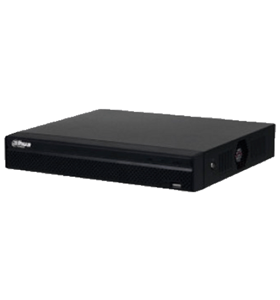 DAHUA NVR1104HS-P-S3/H - NVR de 8 Megapixeles/ 4k/ 4 Canales IP/ 4 puertos PoE/ Smart H.265+/ Rendimiento de 80 mbps/ Salida de Video HDMI&VGA/ 1 Bahía de Disco Duro de Hasta 8TB/ Soporta Camaras con Protocolo Onvif & RTSP