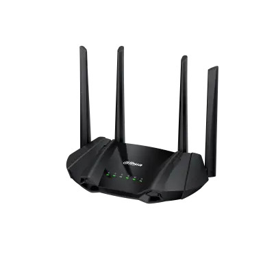 Dahua DH-AX15M Router Dual-Band Gigabit Wi-Fi 6 - 4 Antenas - De Ultima Generacion - Cumple con el Estandar Ieee 802.11B/G/N - la Velocidad Inalámbrica Alcanza Hasta 300 Mbps Para Ieee 802.11N 