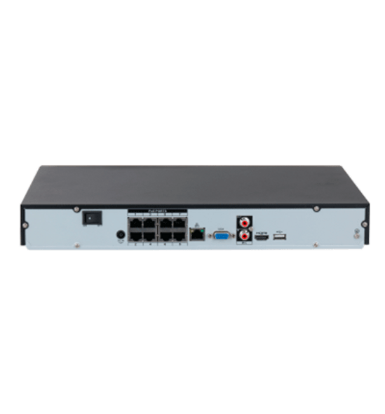 DAHUA NVR2208-8P-I2 - NVR de 8 Megapixeles/ 8 Canales IP/ WizSense/ 8 Puertos PoE/ Smart H.265+/ 1 Ch de Reconocimiento Facial y FD/ Hasta 10 Bases de Datos de Rostros/ 2 Puertos SATA/ SMD Plus/ Max. Decodificación de 6x1080p FPS/ Onvif DAHUA NVR2208-8P-I2 - NVR de 8 Megapixeles/ 8 Canales IP/ WizSense/ 8 Puertos PoE/ Smart H.265+/ 1 Ch de Reconocimiento Facial y FD/ Hasta 10 Bases de Datos de Rostros/ 2 Puertos SATA/ SMD Plus/ Max. Decodificación de 6x1080p FPS/ Onvif