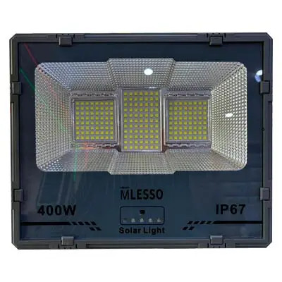 MLESSO M-TYNGD0060400 REFLECTOR CON PANEL SOLAR DE 400W/ LUZ BLANCA/ 6500K