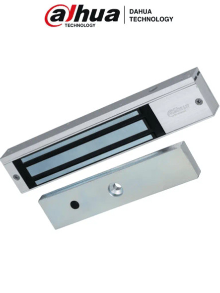 DAHUA ASF280A-V1 - Cerradura Magnetica de 600 Lbs/ 280 Kg/ Indicador de Estado LED / Material Antidesgaste y Magnetismo Anti-residual/ Aplicaciones en Puerta de Metal, Madera, Etc/ Ideal para Controles de Acceso y Videoporteros