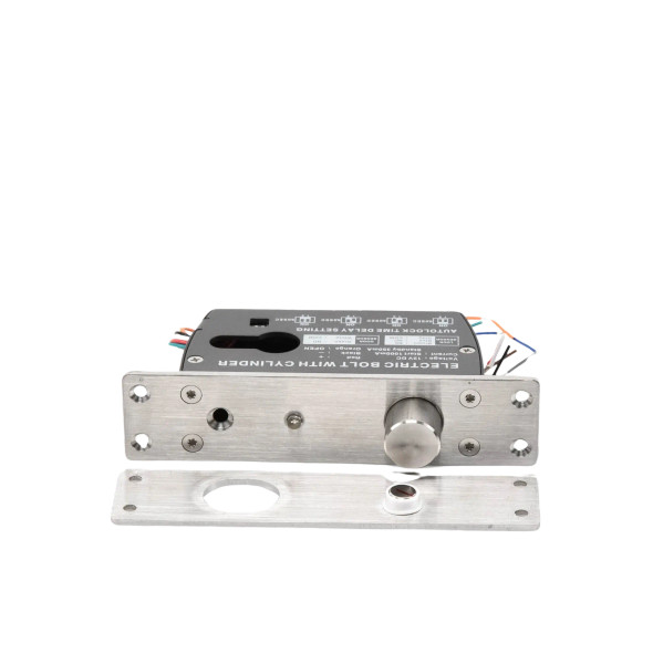 ACCESSPRO PROEB620 Cerradura de Perno 2000 kg de sujeción/ Cerrada en caso de falla (Fail Safe)/ Con temporizador y Sensor de puerta