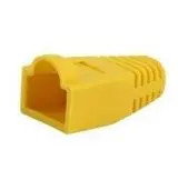 ERSA TE-210Y BOTA UTP COLOR AMARILLO - CUBIERTA PROTECTORA PARA CONECTORES MACHO (PLUG) RJ45 CATEGORIA 5 -UTIL PARA FACILITAR LA IDENTIFICACION DE CABLES DE RED VOZ Y DATOS