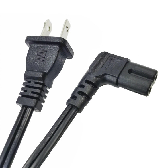 EPCOM ACCORDL-1M Cable de Alimentación Eléctrica para 120-240 Vca / 1 Metro / 2 Clavijas tipo Americano / Conector en Forma tipo L
