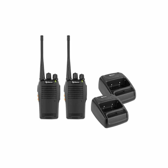 STEREN RADIO INTERCOMUNICADOR DOBLE PROFESIONAL DE LARGO ALCANCE 