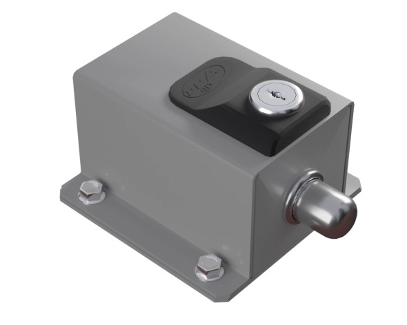 ELECTROCERRADURA TRAVA DOG STEEL GRIS,  Ideal para quienes buscan una cerradura fuerte, duradera y fácil de instalar.