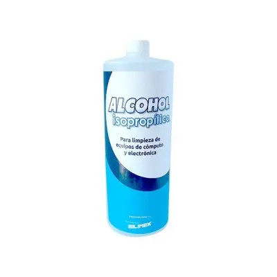 SILIMEX ALCOHOL ISOPROPILICO PARA LIMPIEZA DE PC´S Y ELECTRONICA,1 Litro. 