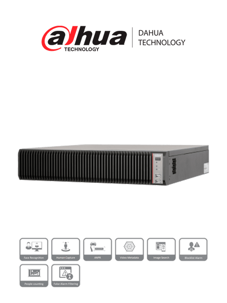 DAHUA DHI-IVSS7108-1M - Servidor de Video con Inteligencia Artificial/ 128 Canales IP