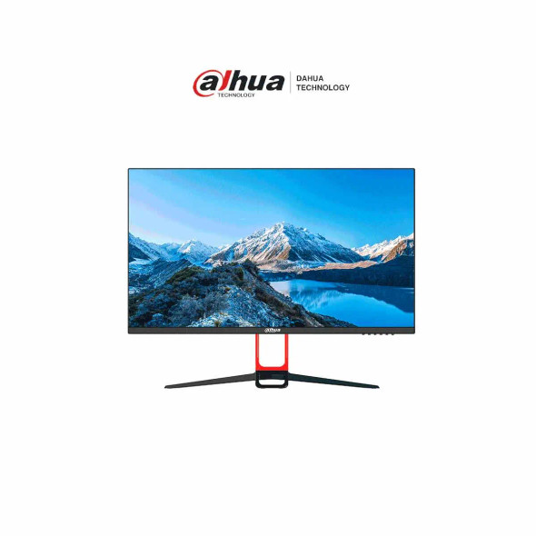 DAHUA DHI-LM28-F400 Monitor UHD de 28" ofrece resolución 4K (3840x2160), bisel ultradelgado, ángulo de visión de 178°, altavoces integrados, y conectividad versátil con entradas HDMI y USB, ideal para multimedia. 