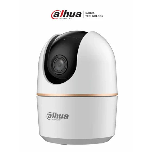 DAHUA DH-H3A CAMARA WIFI 3MP- Cámara IP Domo Motorizado Wifi de 3 Megapíxeles con IA, autotracking, audio bidireccional (micrófono y altavoz), sirena integrada, IR de 10 m, detección de humanos y ranura MicroSD